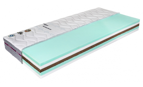 Sirius Maxi Tencel matrac otopedikus hideghabból és latexált hullámkókusz merevítéssel készült EXTRA KEMÉNY termék, Tencel huzatban.