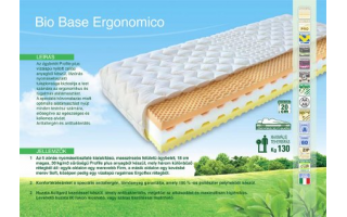 Többrétegű hideghab matrac masszírozó hab párnázóréteggel. Aszimmetrikus kialakítású 7 zónás kiváló minőségű matrac típus.