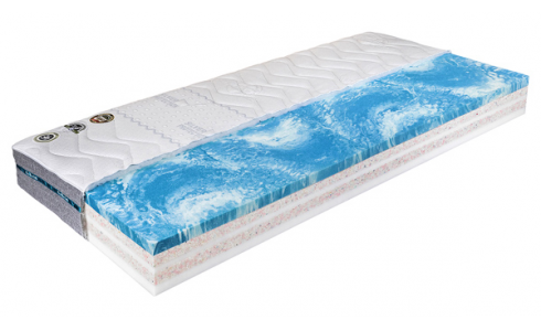 Memory Bianco  matrac Silver huzattal az alvásklíma program legkedvezőbb árú tagja, mely légáteresztő és hűsítő memóriahabbal és dupla vastag PU merevítőréteggel készült.