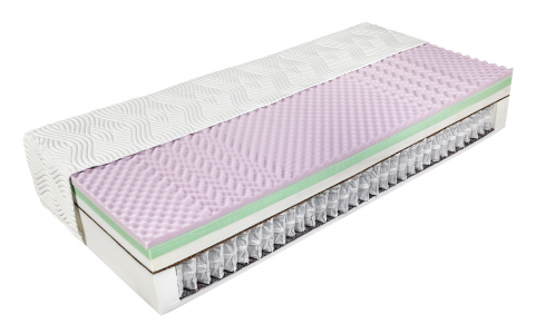 Sleep Sentry Admiral Spring Plus matrac. Szendvicsszerkezetű táskarugós matracunk tökéletesen idomul testedhez,
a masszázsfunkciójú kényelmi rétege pedig kényeztet minden éjszaka.